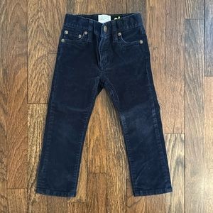 Crewcuts Boys Corduroy Navy Pants